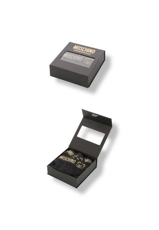 gift box - Moschino - uomo - completo intimo - gold Moschino