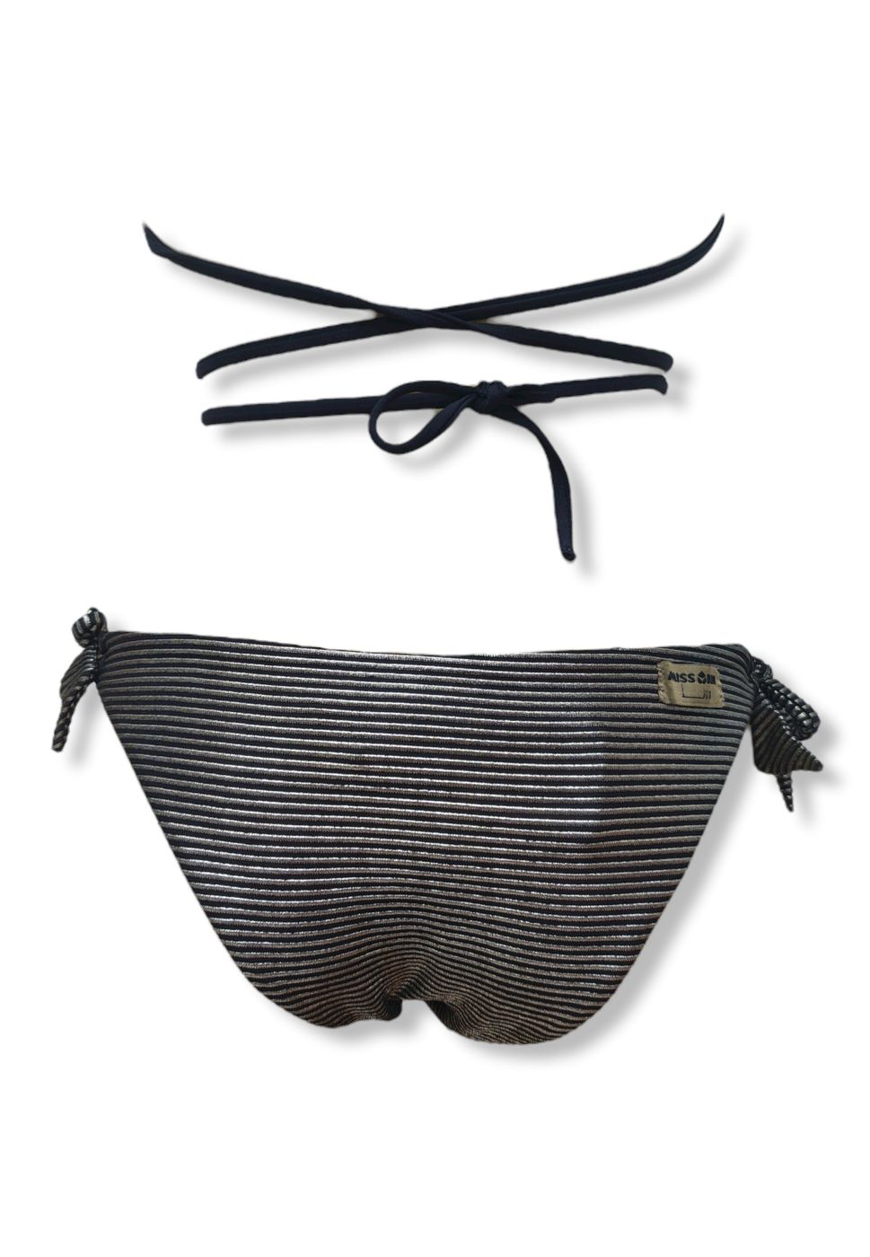 bikini triangolo miss bikini linee oro
