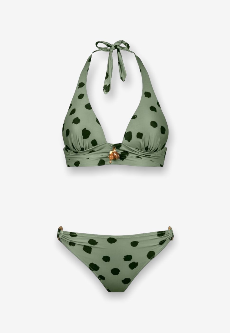 costume bikini maryan mehlhorn green pois