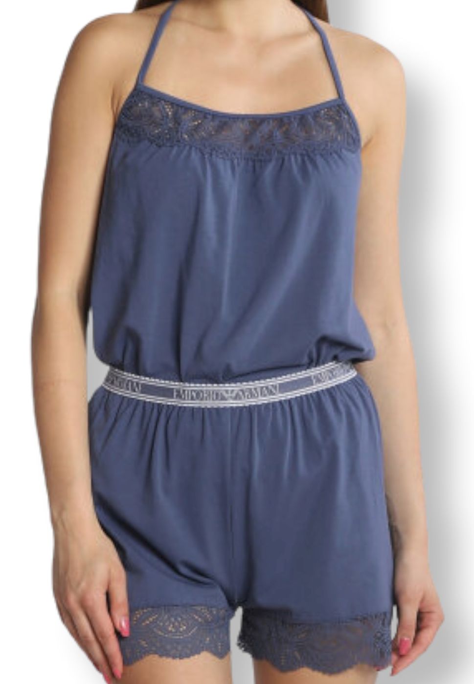 Pj set - Emporio Armani - donna - pizzo