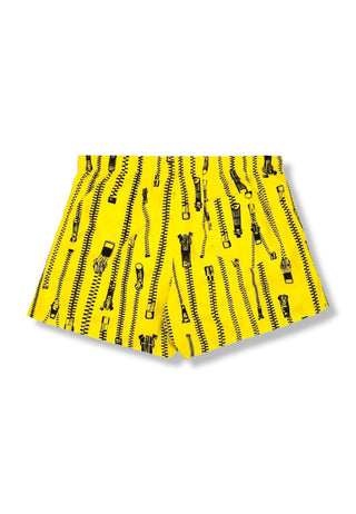 costume pantaloncino moschino yellow zip