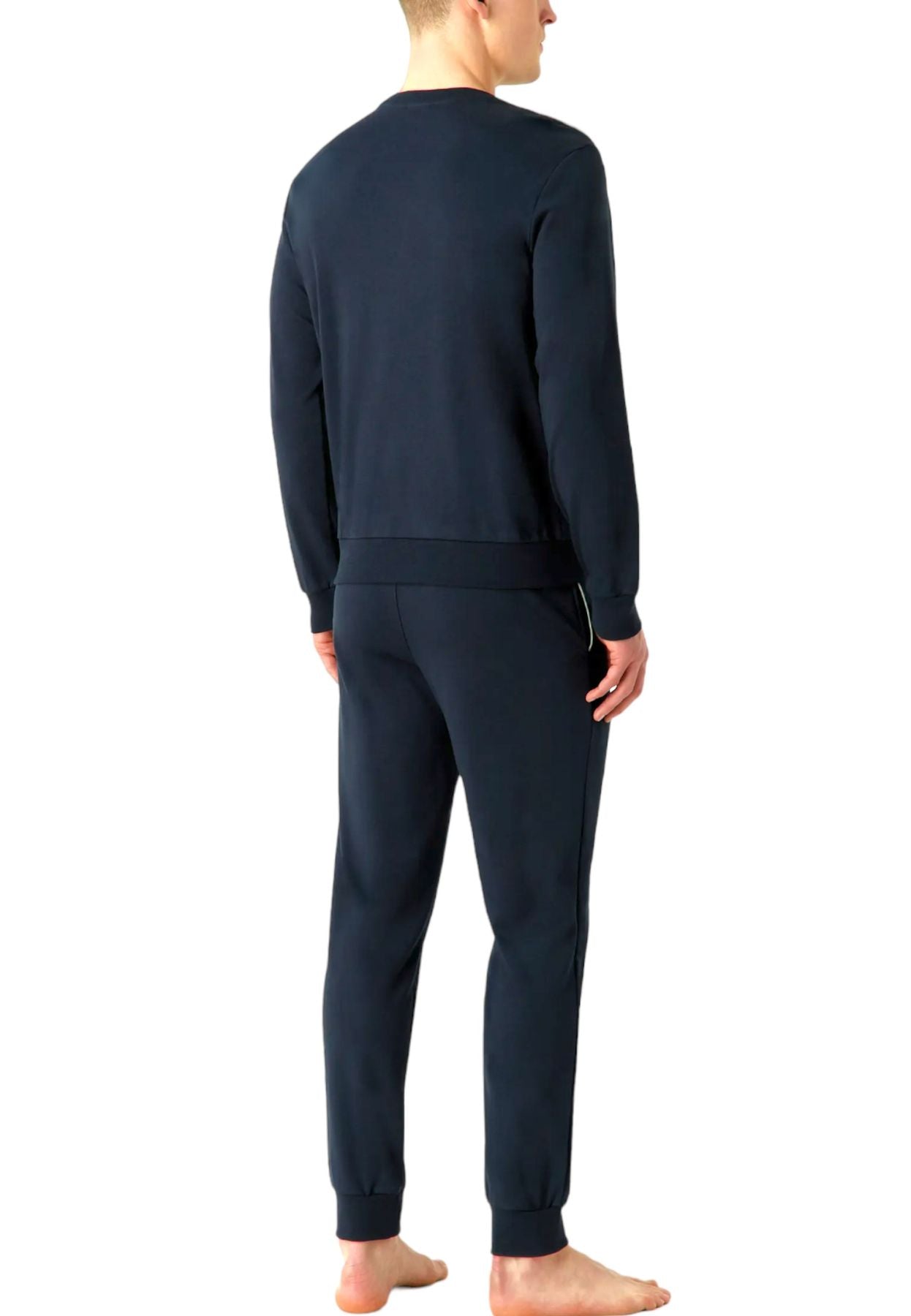 emporio armani uomo pigiama blu