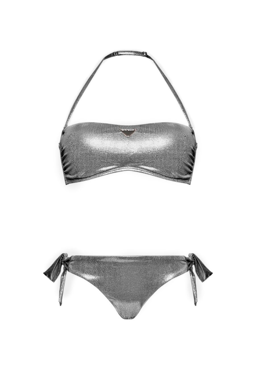 Bikini - Emporio Armani - donna - lycra spalmata