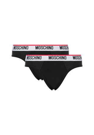 2Slips – Moschino – Herren – 2er-Pack Logoband