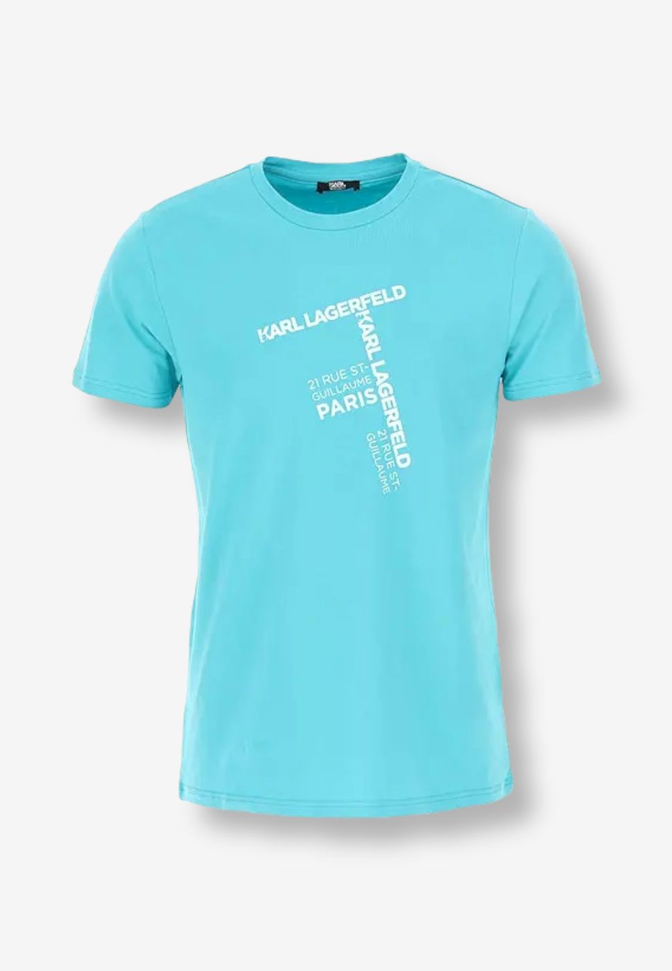 t-shirt karl lagerfeld turchese rue