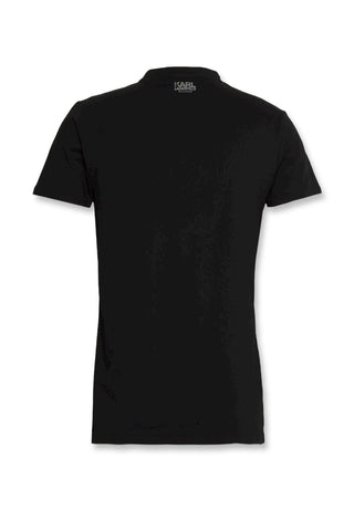 t-shirt karl lagerfeld black logo