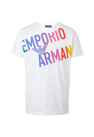 T-shirt - Emporio Armani - maxi lettring hologram