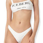 bikini fascia Iceberg 1974 white