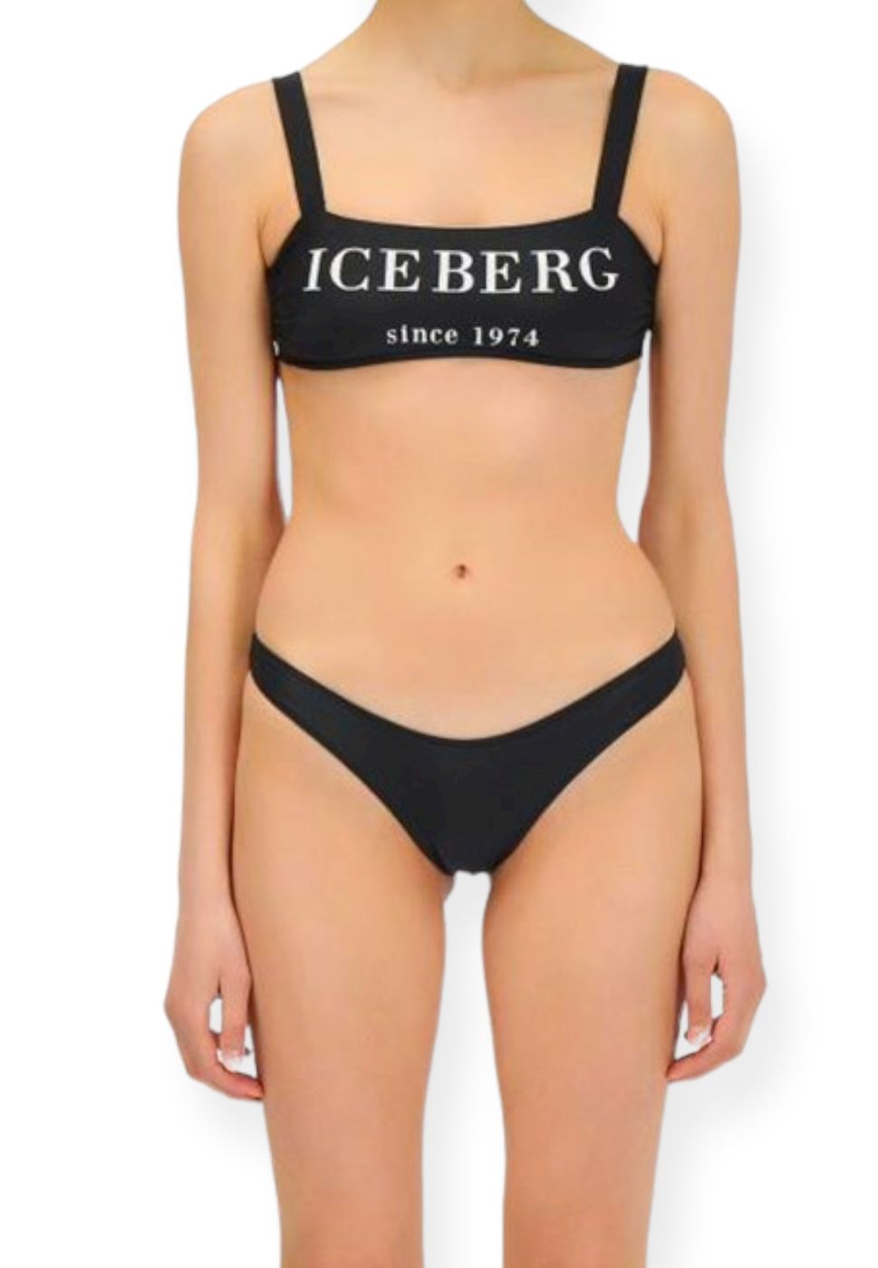 bikini iceberg fascia  nero saldi