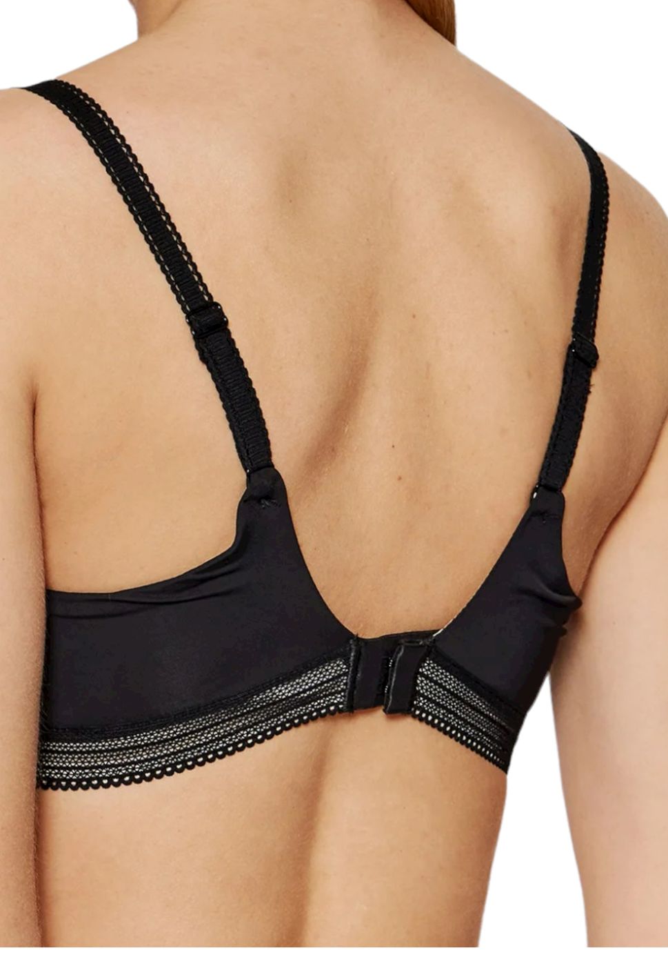 chantell 3° coppa D pizzo nero reggiseno