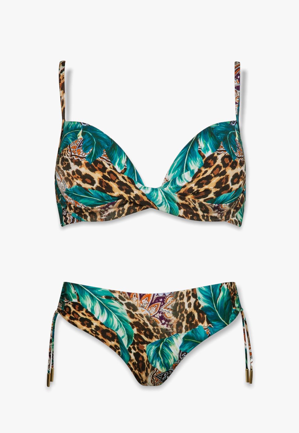 costume bikini maryan mehlhorn animalier green