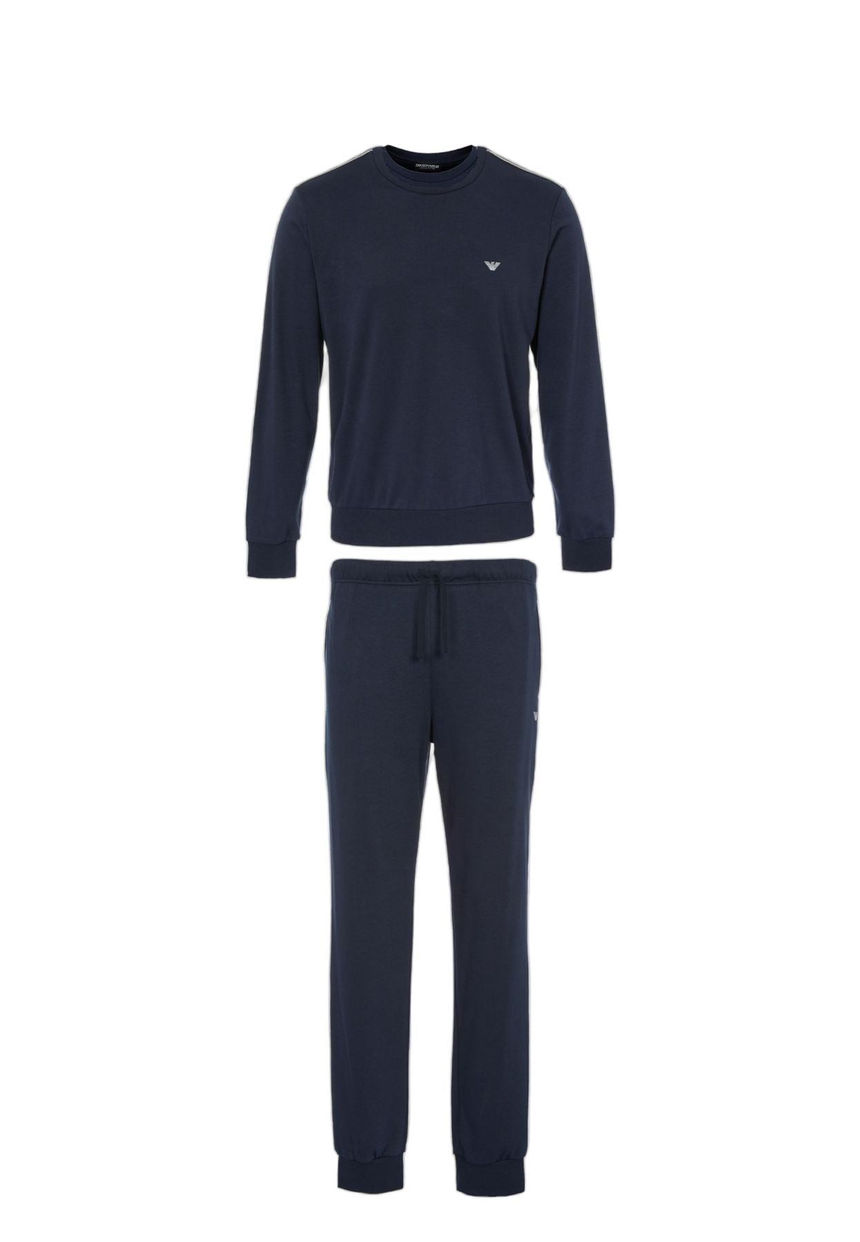 pigiama blu emporio armani uomo