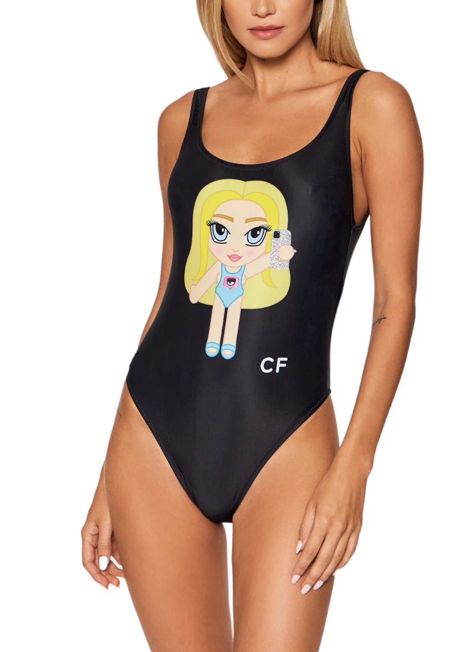 intero ferragni  nero saldi