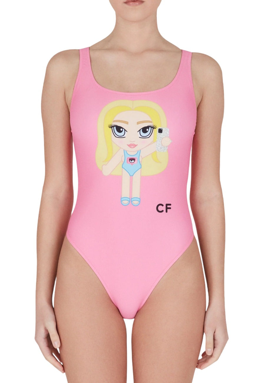 intero ferragni  rosa outlet