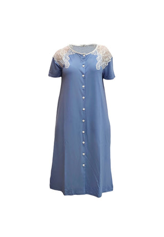 Nightgown - women - lace