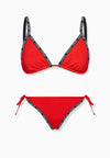 costume triangolo calvin klein rosso