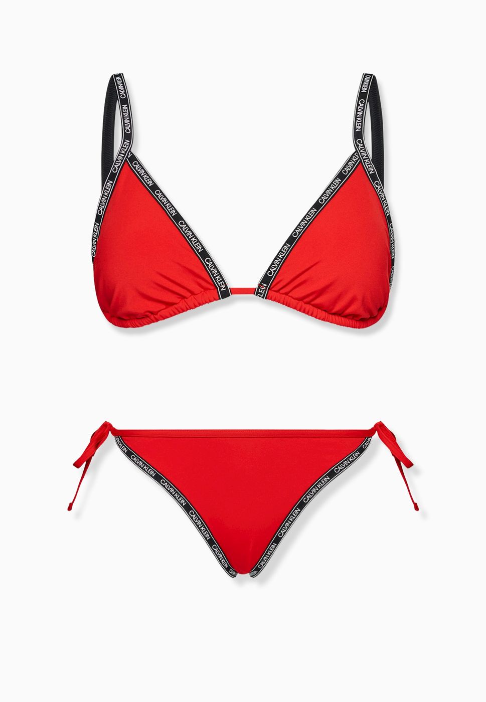 costume triangolo calvin klein rosso