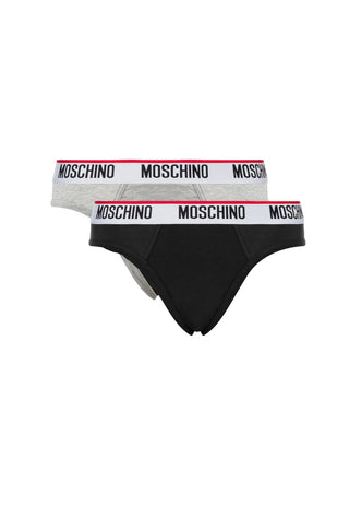 2Slips – Moschino – Herren – 2er-Pack Logoband