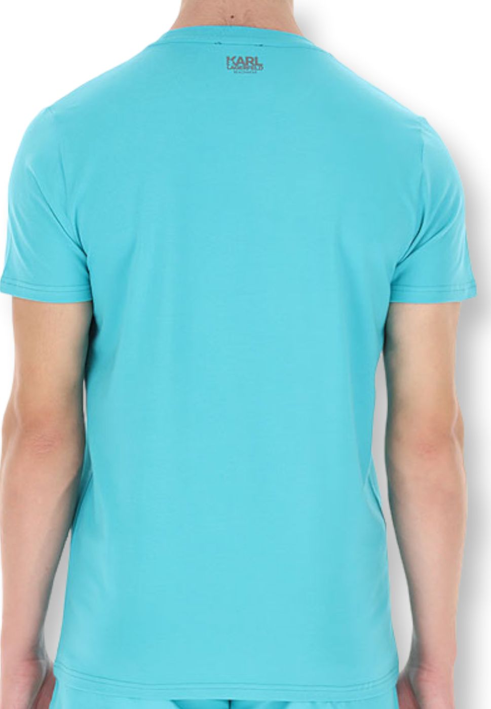 t-shirt karl lagerfeld turchese rue outlet