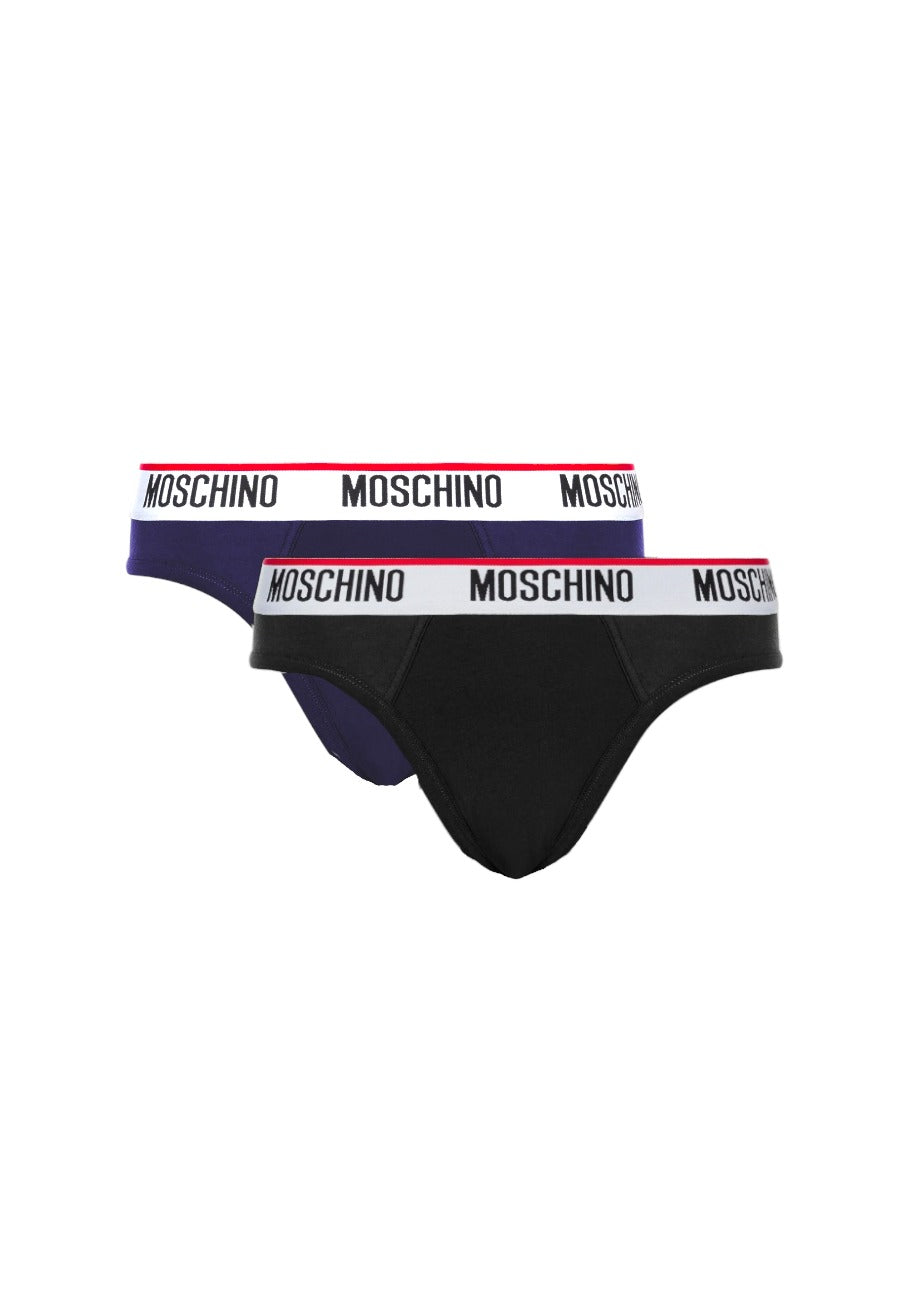 2pack slip uomo moschino