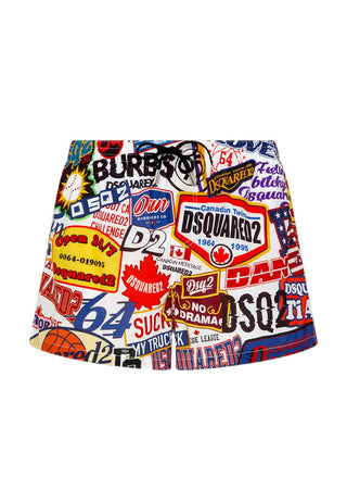 Dsquared patch racing boxer