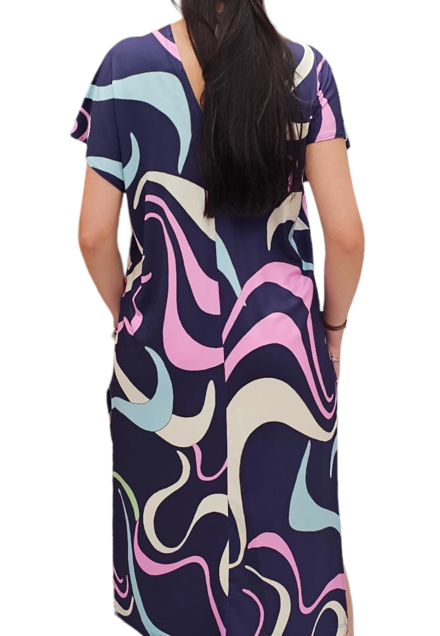 Kleid - Leicht zu tragen - Damen - Schlitz