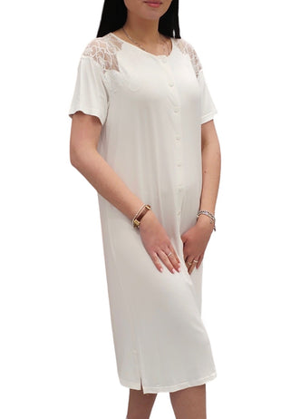 Nightgown - women - lace