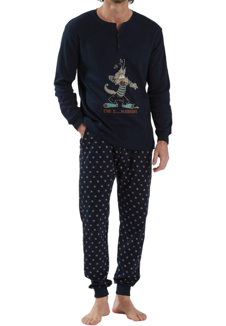 happy people pigiama uomo serafino castagne